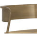 Keanu 34.5 inch Antique Gold Counter Stool